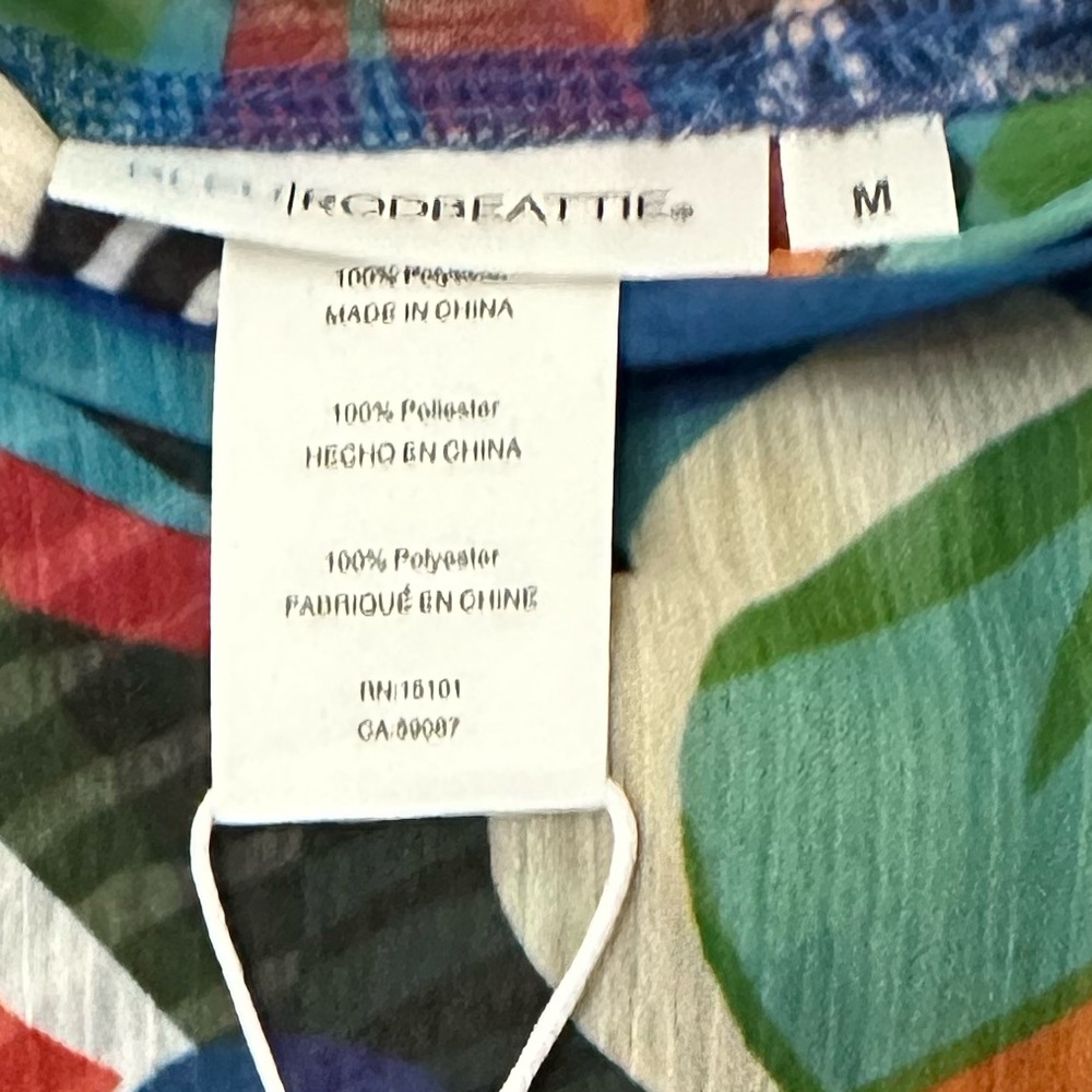 NWT ❤️ Bleu by Rod Beattie - Colorful Tropical Print Women's Sarong - Picture 4 of 4